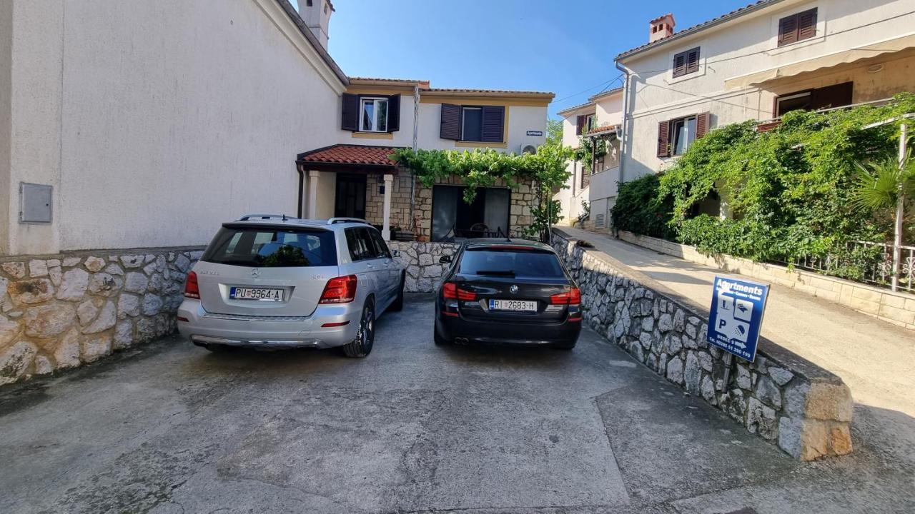 Apartman Dea Brseč Esterno foto